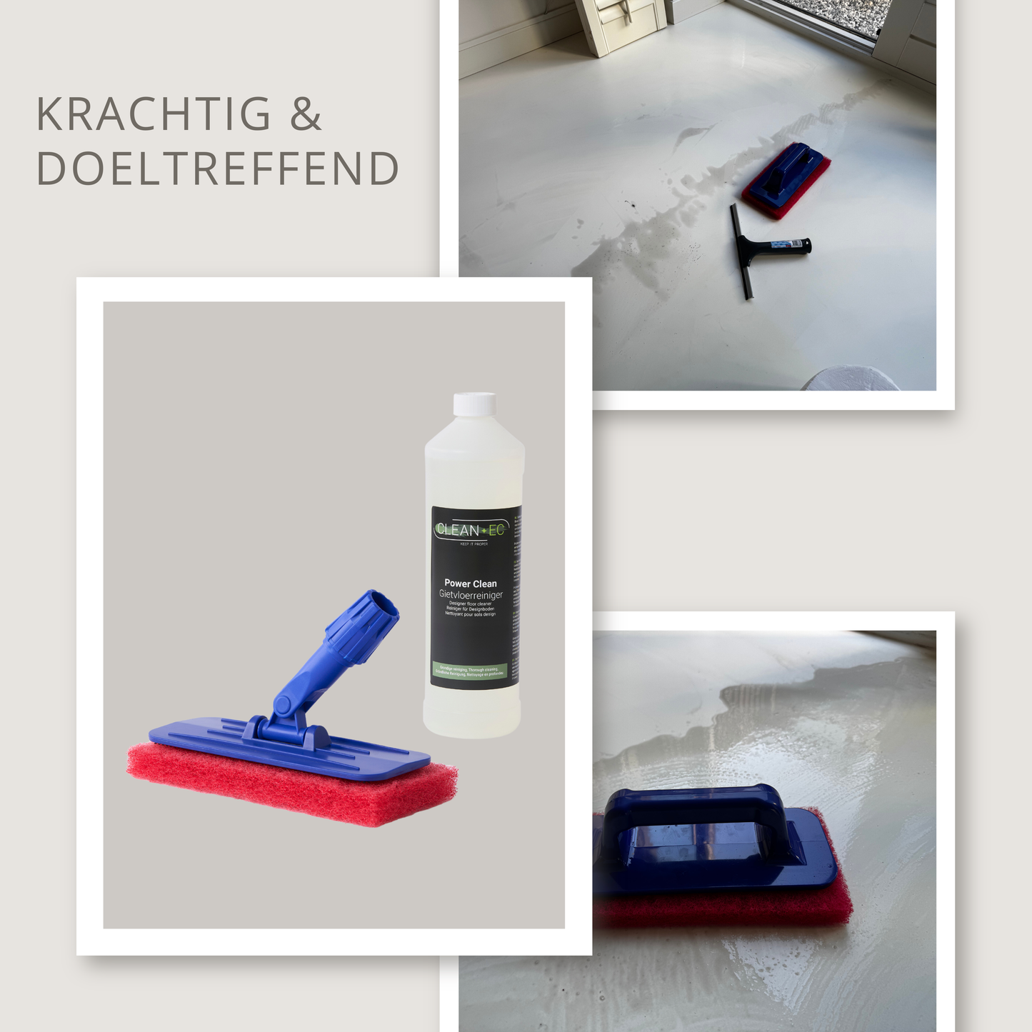 Power Clean & steelhouder