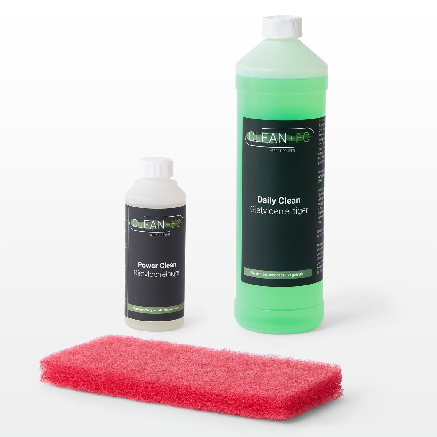 Daily Clean & Power Clean tester + reinigingspad - Cleanec
