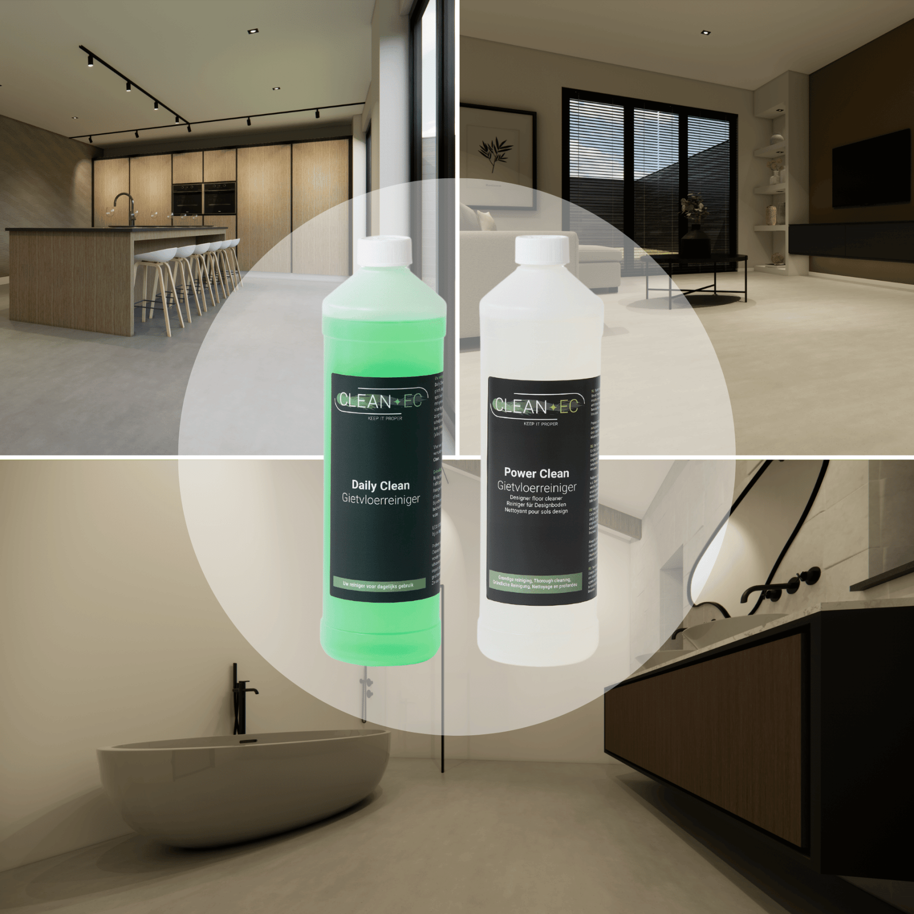 Duo Pack Daily Clean & Power Clean - Cleanec