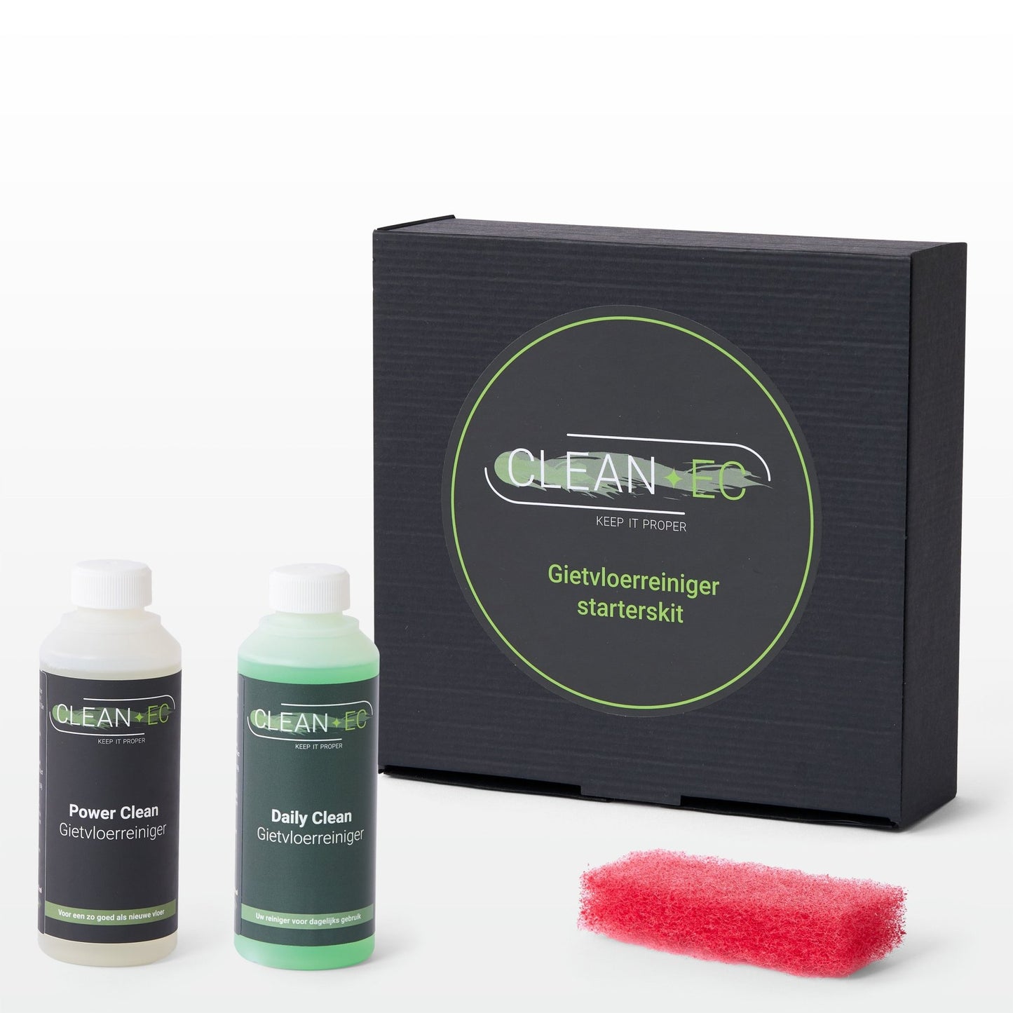 Gietvloerreiniger geschenkverpakking - Cleanec