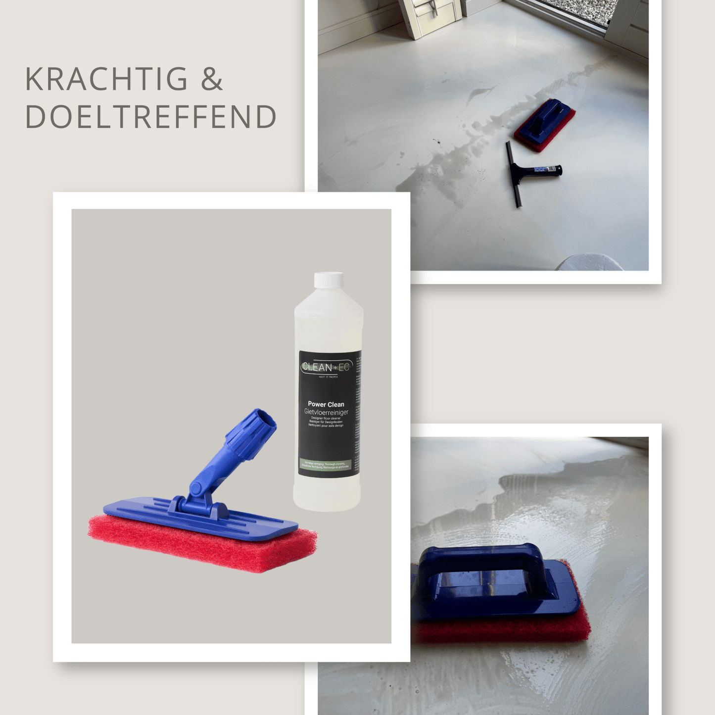 Power Clean & steelhouder - Cleanec